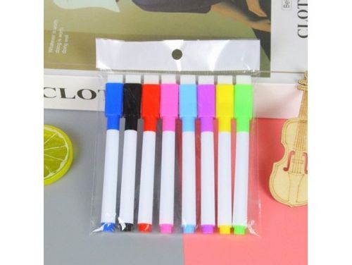 8x pisak suchościeralny markery pisaki mazak zestaw 8szt na Arena.pl