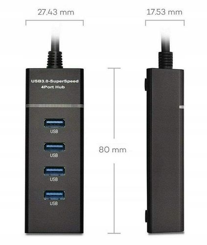 Hub USB iBOX IUH3FB - 4xUSB 3.0 na Arena.pl