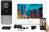 WIDEODOMOFON IP WiFi DS-KIS603-P-W Hikvision LCD 7