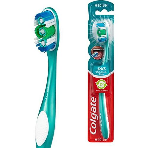COLGATE SZCZOTKA DO ZĘBÓW CLEAN 360* MEDIUM... na Arena.pl