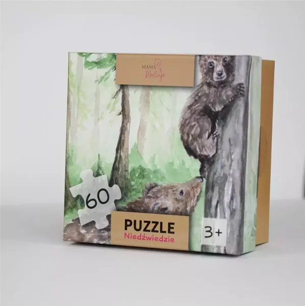 Puzzle 60el Niedźwiedzie zdjęcie 1