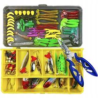 Gumy Woblery na Szczupaka Okonia Zestaw ETUSO 92szt Przynęty