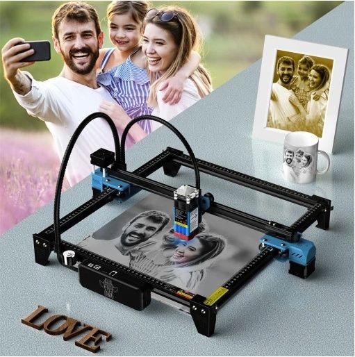 Nowa grawerka laserowa Twotrees TTS-55 Pro 5.5W 30000mm/min ploter tnący zdjęcie 13
