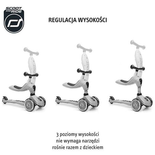 Jeździk i Hulajnoga Scootandride 2W1 z zamykanym schowkiem lat Wildcat lines highwaykick 1 lifestyle na Arena.pl