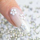 ShinePins gładkie ćwieki ozdoby do paznokci mini NTN Premium Nr 1 5g