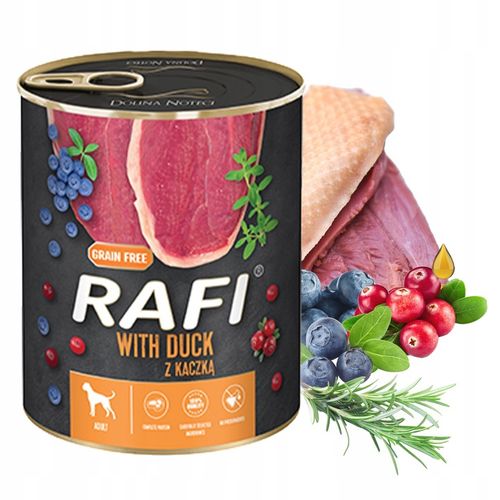 Puszka dla PSA Dolina Noteci RAFI PREMIUM 12x800g 6 SMAKÓW X 2 na Arena.pl