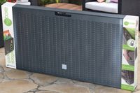 SKRZYNIA OGRODOWA PROSPERPLAST RATO PLUS 290L Antracyt Kółka