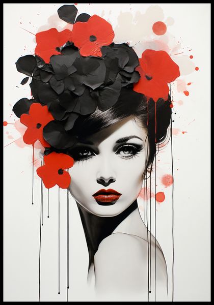 Plakat 68x98cm Kwiatowa Pasja zdjęcie 2