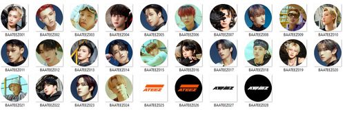 Przypinka Ateez DO WYBORU na Arena.pl