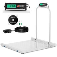 waga platformowa magazynowa 100 x 95 cm lcd rs232 300 kg / 100 g