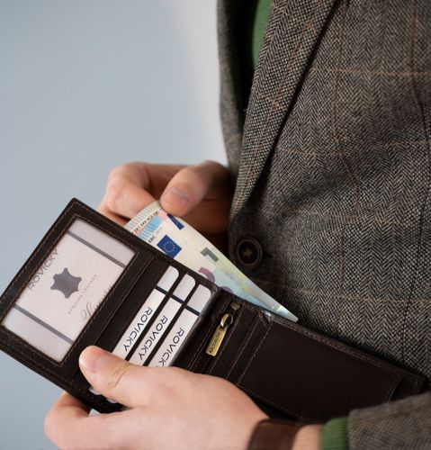 portfel męski skórzany n01-rvt-3173 d.brown na Arena.pl