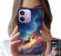 ETUI DO OPPO A60 5G - RENIFEREK SŁODKI RENIFER ŚWIĄTECZNY WZÓR