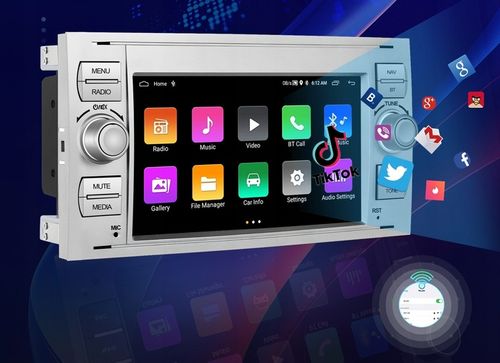 RADIO SAMOCHODOWE do FORD KUGA S-MAX C-MAX CARPLAY USB RDS GPS WIFI ANDROID na Arena.pl