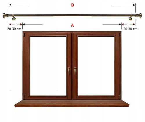 KARNISZ pojedynczy 19mm / 220 cm LUXURY CICHE KÓŁKA wzory 6 KOLORÓW na Arena.pl