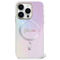 Guess GUHMP15LHITSU iPhone 15 Pro 6.1" fioletowy/purple hardcase IML