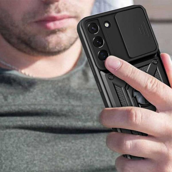 Spacecase Camring Galaxy S22+ Black zdjęcie 6
