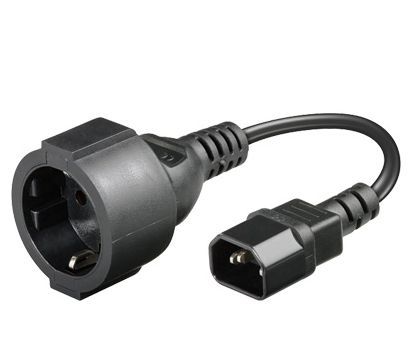 MicroConnect Power Cord C14 -Schuko M-F zdjęcie 1