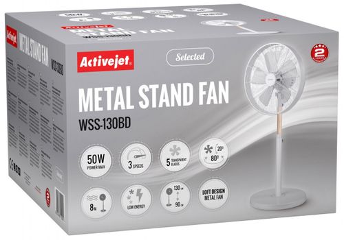 Wentylator stojący Activejet Selected WSS-130BD na Arena.pl