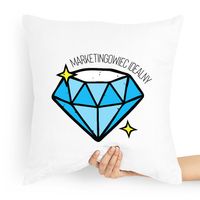 Prezent Poduszka Dla Margetingowca Marketing Z Nadrukiem Ze Zdjęciem