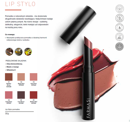 Farmasi Lip Stylo pomadka do ust - 03 NUDE PINK na Arena.pl