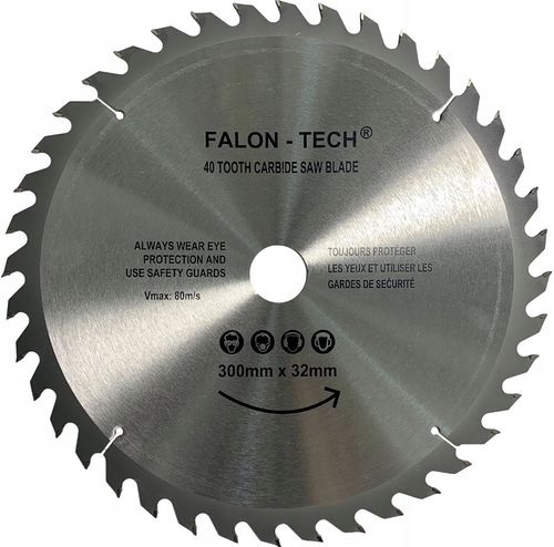 Tarcza do drewna widiowa PIŁA tarczowa do cięcia drewna 300x32x40T WĘGLIK na Arena.pl