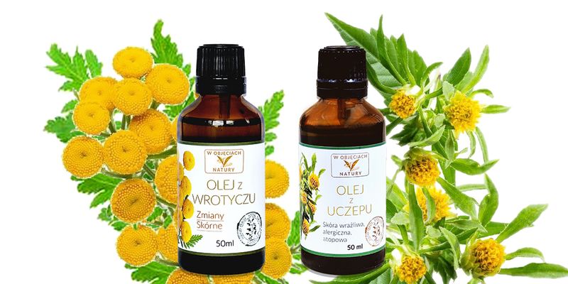 OLEJEK DO TWARZY Wrotycz/Uczep AZS Alergie Zestaw  2x50 ml zdjęcie 1