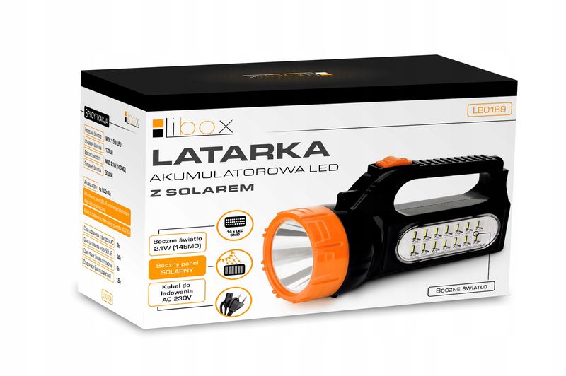 latarka reflektor i szperacz libox 500 lm led zdjęcie 11