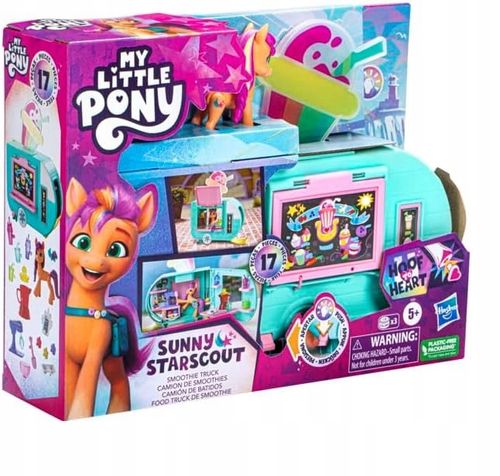 MY LITTLE PONY CIĘŻARÓWKA SMOOTHIE + KUCYK SUNNY zestaw do zabawy na Arena.pl