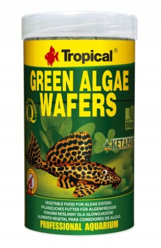 TROPICAL GREEN ALGAE WAFERS 1000ml KARMA GLONOJAD zdjęcie 3