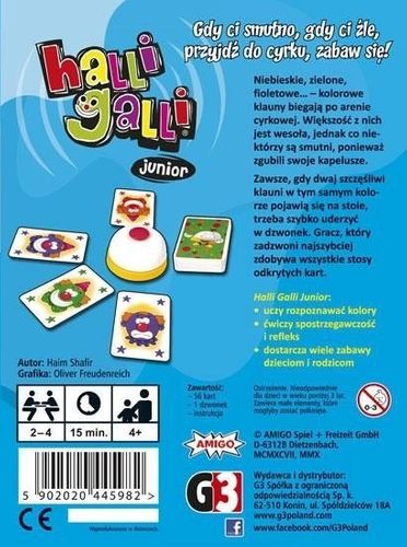 Gra Halli Galli Junior (PL) na Arena.pl