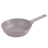 głęboka patelnia tytanowa 24cm berlinger haus bh-8090 taupe