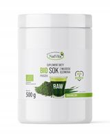 Sok z Jęczmienia Młodego BIO 500g NatVita Sproszkowany RAW Witaminy