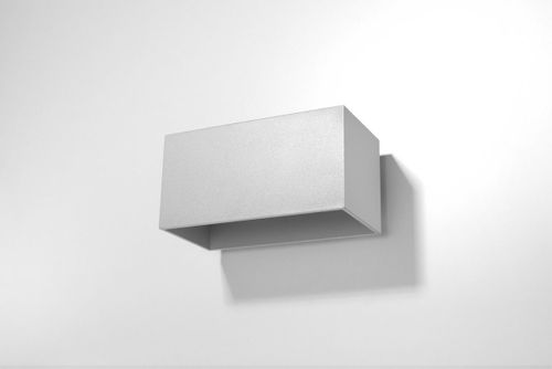 Kinkiet QUAD MAXI szary na Arena.pl