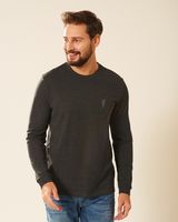 Longsleeve męski antracyt Camaro Rozmiar - 4XL