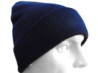 CZAPKA DOKERKA GRANAT MFH WEŁNIANA