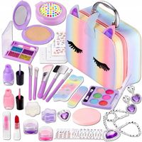 KUFEREK KOSMETYKÓW DO MAKIJAŻU I PAZNOKCI JEDNOROŻEC PREZENT DLA DZIECI XXL