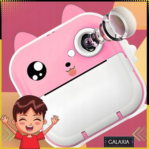 MINI DRUKARKA DRUKUŚ TERMICZNA APARAT NATYCHMIASTOWY DLA DZIECI i 11 ROLEK na Arena.pl