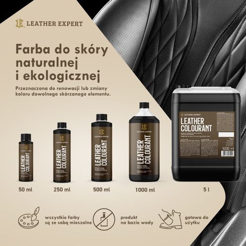 leather expert colourant - mustard farba do skóry naturalnej na Arena.pl