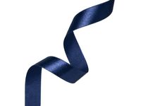 Wstążka satynowa, 12 mm, 23 m, granatowa