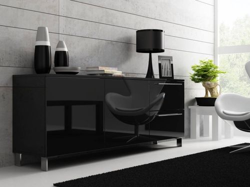 Komoda Lilly czarna na Arena.pl