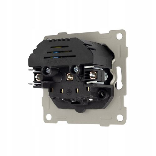 Kontakt GNIAZDO ELEKTRYCZNE Z BOLCEM szklane POJEDYNCZE CZARNE 2x USB FI60 na Arena.pl