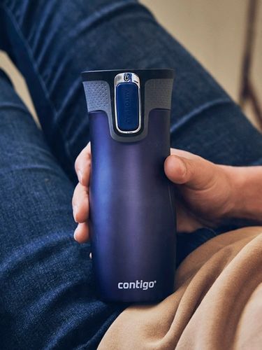 Kubek termiczny Contigo West Loop 2.0 470ml Autoseal - Granatowy na Arena.pl