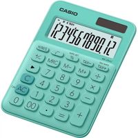 Kalkulator CASIO MS-20UC-GN-S Zasilanie bateryjno-słoneczne