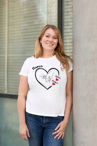 KOSZULKA DZIEŃ MAMY PREZENT DZIEŃ MATKI PERSONALIZOWANY Z IMIONAMI DZIECI M na Arena.pl