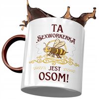 Kubek Bordowy Dla Sexworkerki Jest Osom! Prezent Z Nadrukiem Ze Zdjęciem