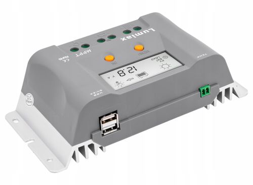 REGULATOR ŁADOWANIA SOLARNY 12V PANEL LCD 10A MPPT na Arena.pl