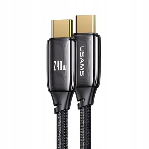 Kabel niktrade USB typ C - USB typ C 2 m czarny na Arena.pl