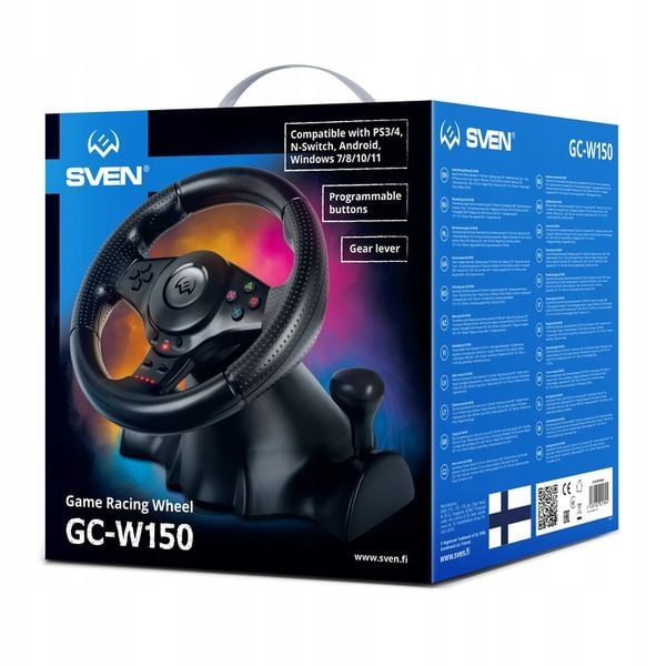 SVEN GC-W150 kierownica Windows PS3 PS4 Nintendo Switch Android zdjęcie 11
