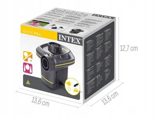 Pompka Elektryczna i Samochodowa 12V 230V 480l/min Intex 66634 MODEL 2025 na Arena.pl