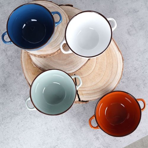 Miseczki ceramiczne 620 ml 4 szt. na Arena.pl